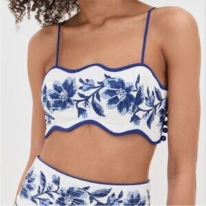 NWT Farm Rio Summer Fruit Scarf Top size Large